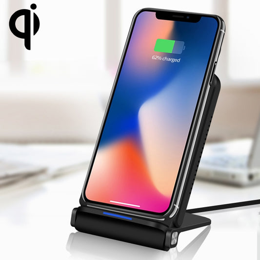 Q200 5W ABS + PC Fast Charging Qi Wireless Fold Charger Pad(Black) - Wireless Charger by buy2fix | Online Shopping UK | buy2fix