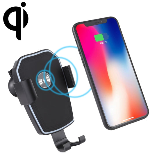 K81 10W QI universel rotatif gravité Induction voiture sans fil charge support pour téléphone portable avec ventouse