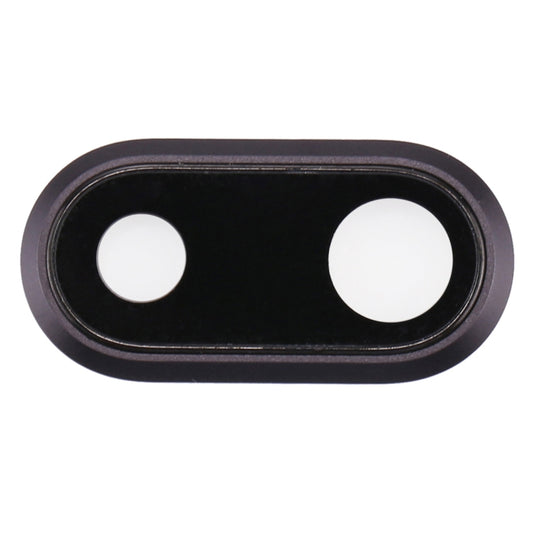 Rear Camera Lens Ring for iPhone 8 Plus(Black) - iPhone 8 Plus Parts by buy2fix | Online Shopping UK | buy2fix