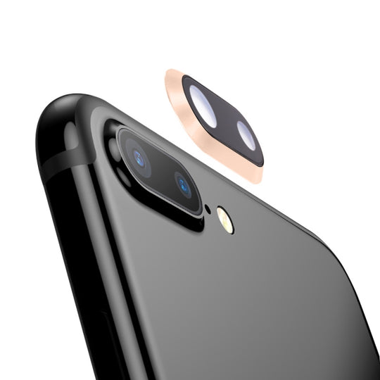 Kameraobjektivring für iPhone 8 Plus hinten (Gold)
