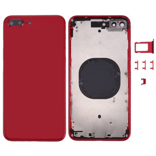 Back Housing Cover for iPhone 8 Plus(Red) - iPhone 8 Plus Parts by buy2fix | Online Shopping UK | buy2fix