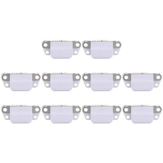 10 PCS Ladeanschluss für iPhone 8 Plus / 8 (Grau)