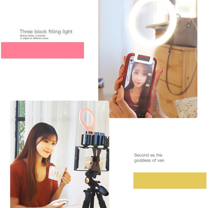 XJ18 LED Light Live Self-timer Flash Fill Light(Black) - Selfie Light by buy2fix | Online Shopping UK | buy2fix