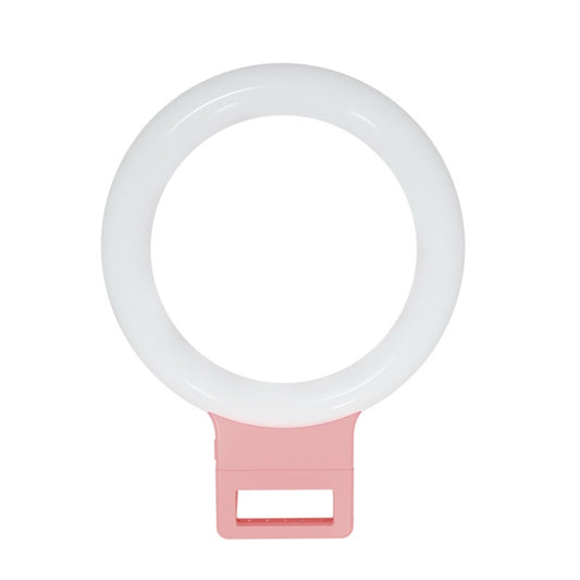 XJ18 LED Light Live Self-timer Flash Fill Light(Pink) - Selfie Light by buy2fix | Online Shopping UK | buy2fix