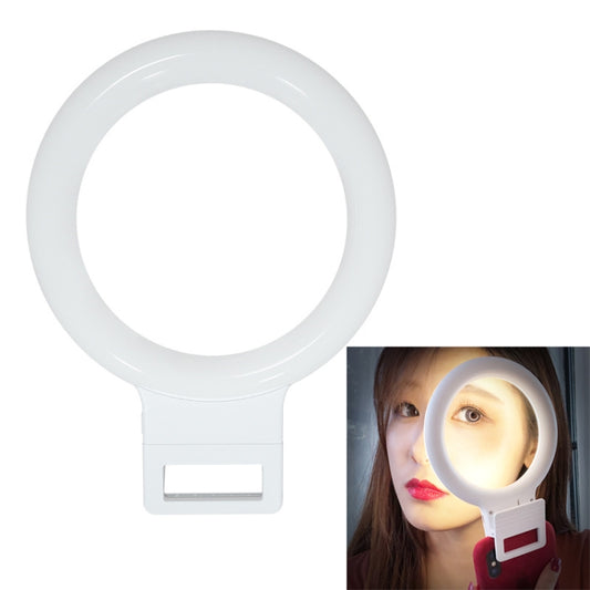 XJ18 LED Light Live Self-timer Flash Fill Light(White) - Selfie Light by buy2fix | Online Shopping UK | buy2fix