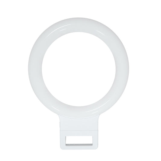 XJ18 LED Light Live Self-timer Flash Fill Light(White) - Selfie Light by buy2fix | Online Shopping UK | buy2fix