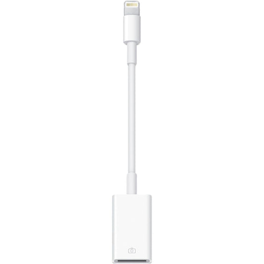 8 Pin to Single USB Port Camera Adapter, Support iOS 9.2 or Above (White) - Converter & Adapter by buy2fix | Online Shopping UK | buy2fix