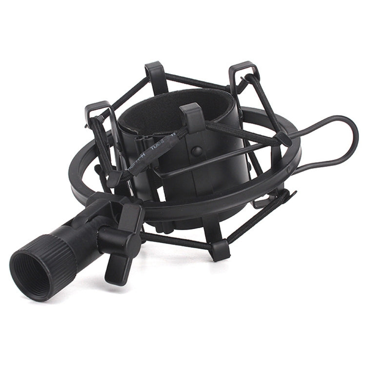 46mm Plastic Microphone Shock Mount Holder Stand, for Studio Recording, Live Broadcast, Live Show, KTV, etc. - Stand by buy2fix | Online Shopping UK | buy2fix