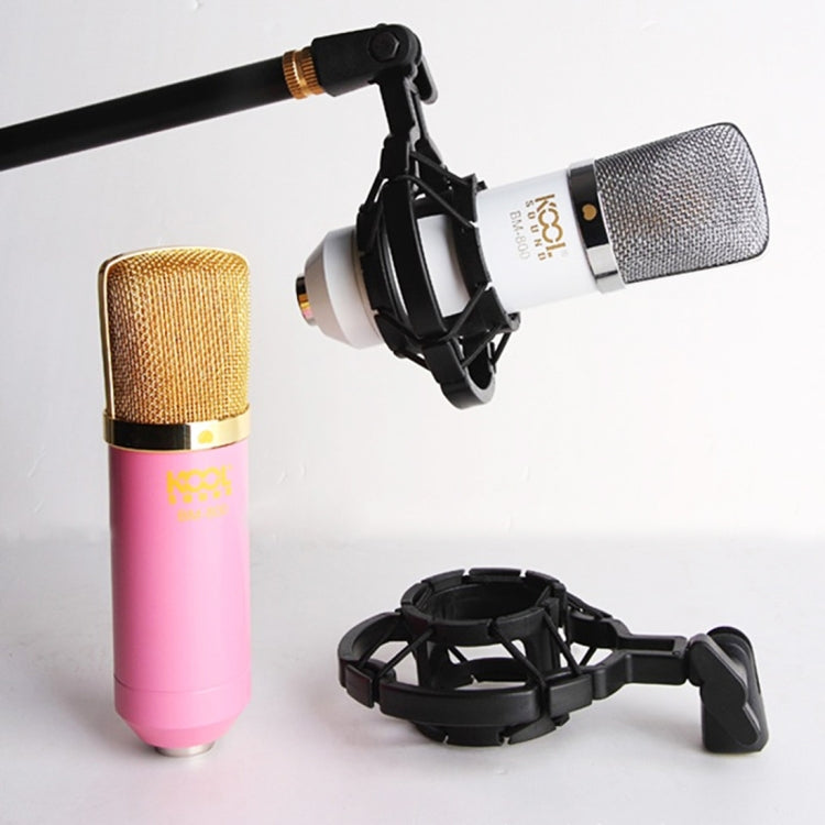 46mm Plastic Microphone Shock Mount Holder Stand, for Studio Recording, Live Broadcast, Live Show, KTV, etc. - Stand by buy2fix | Online Shopping UK | buy2fix