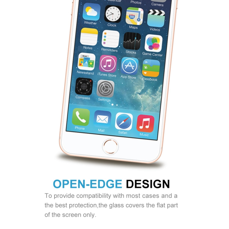 Anti-scratch 9H  Full Screen HD Tempered Glass Film for iPhone 8 Plus & 7 Plus(White) - iPhone 8 & 7 Tempered Glass by buy2fix | Online Shopping UK | buy2fix