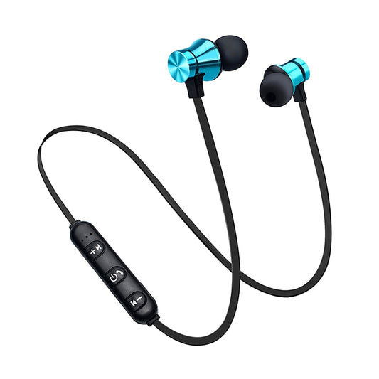 XT11 Magnetic In-Ear Wireless Bluetooth V4.2 Earphones(Blue) by buy2fix