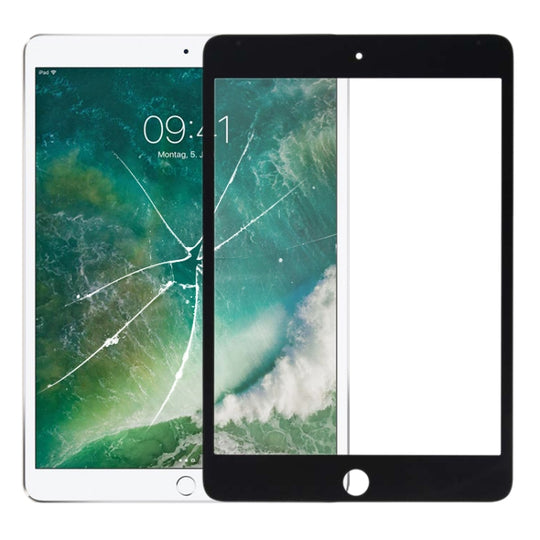 Vordere Bildschirm-Außenglaslinse für iPad Pro 12,9 Zoll / iPad Pro 12,9 Zoll (2017) (Schwarz)