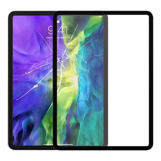 Vordere Bildschirm-Außenglaslinse für iPad Pro 11 Zoll (2020) (Schwarz)