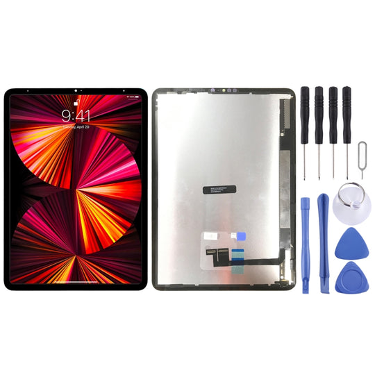 Ensemble complet d'écran LCD et de numériseur pour iPad Pro 11 (2021) A2301 A2459 A2460 (noir)