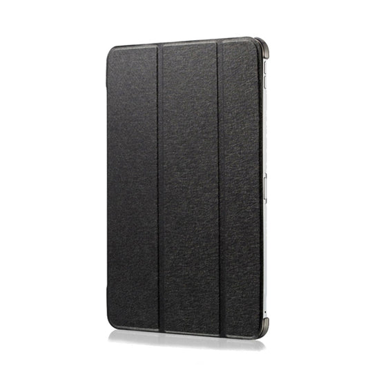 Silk Texture Horizontal Flip Magnetic PU Leather Case for iPad Pro 11 inch (2018), with Three-folding Holder & Sleep / Wake-up Function(Black) - iPad Pro 11 (2018) Cases by buy2fix | Online Shopping UK | buy2fix