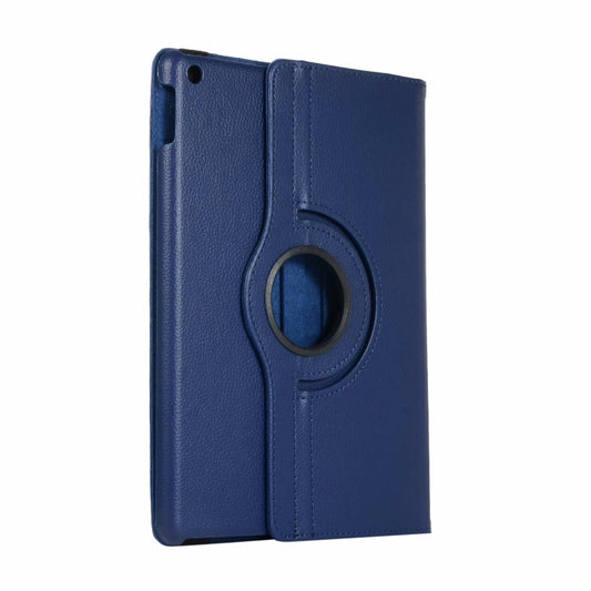 For iPad 10.2 / iPad Air 2019 10.5 / iPad 10.2 2020 Litchi Texture Horizontal Flip 360 Degrees Rotation Leather Case(Blue) by buy2fix