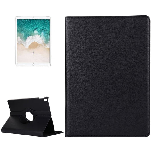 Litchi Texture 360 Degree Spin Multi-function Horizontal Flip Leather Protective Case with Holder for iPad Pro 10.5 inch / iPad Air (2019) (Black) - iPad Pro 10.5 inch Cases by buy2fix | Online Shopping UK | buy2fix