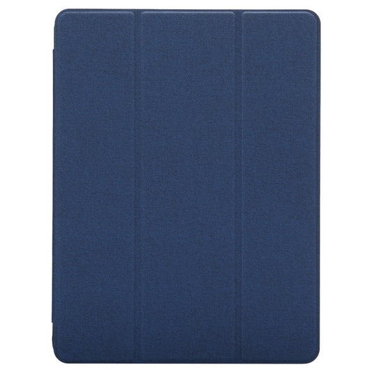 Cloth Texture Pattern Horizontal Flip Leather Case for iPad Pro 10.5 inch ,with Three-folding Holder & Pen Slots (Blue) - iPad Pro 10.5 inch Cases by buy2fix | Online Shopping UK | buy2fix