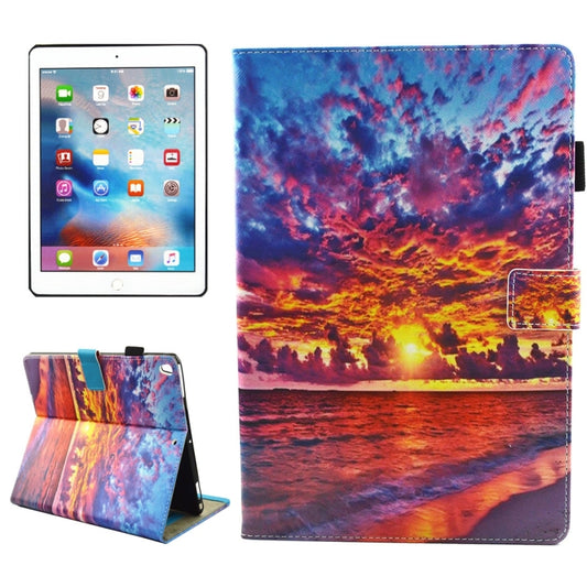 For iPad Pro 10.5 inch Sunset Landscape Pattern Horizontal Flip Leather Protective Case with Holder & Card Slots & Wallet & Pen Slot &Sleep / Wake-up - iPad Pro 10.5 inch Cases by buy2fix | Online Shopping UK | buy2fix