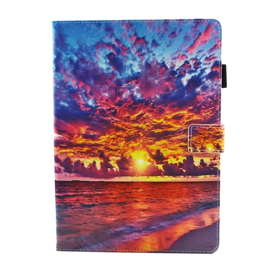 For iPad Pro 10.5 inch Sunset Landscape Pattern Horizontal Flip Leather Protective Case with Holder & Card Slots & Wallet & Pen Slot &Sleep / Wake-up - iPad Pro 10.5 inch Cases by buy2fix | Online Shopping UK | buy2fix