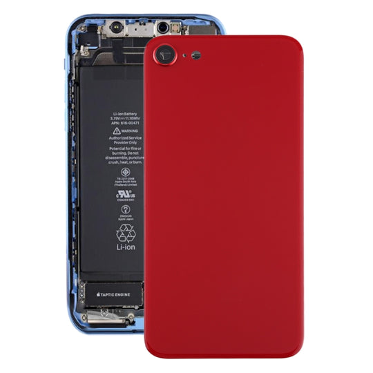 Akku-Rückabdeckung aus Glas für iPhone SE 2020 (rot)