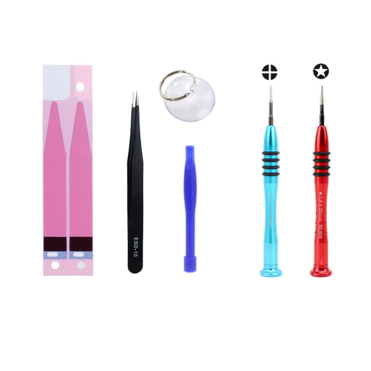 JIAFA JF-8165 6 in 1 Battery Repair Tool Set for iPhone SE & 5s & 5c & 5 - Tool Kits by JIAFA | Online Shopping UK | buy2fix