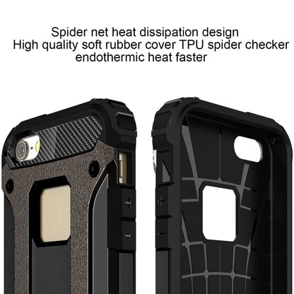 Tough Armor TPU + PC Combination Case for iPhone SE & 5 & 5s(Black) - More iPhone Cases by buy2fix | Online Shopping UK | buy2fix