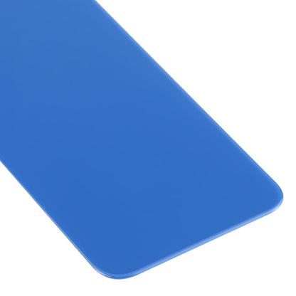 Easy Replacement Big Camera Hole Glass Back Battery Cover for iPhone X / XS(Blue) by buy2fix