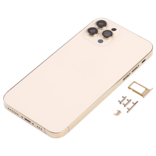 Back Housing Cover with Appearance Imitation of iP13 Pro for iPhone X(Gold) - Back Cover by buy2fix | Online Shopping UK | buy2fix