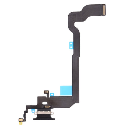 Charging Port Flex Cable for iPhone X(Black) - Flex Cable by buy2fix | Online Shopping UK | buy2fix
