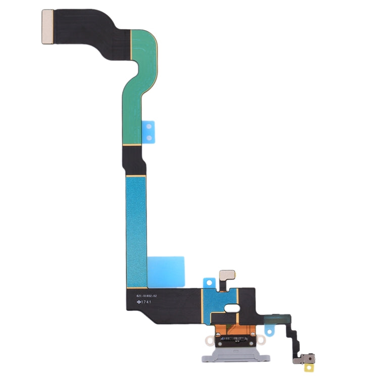 Charging Port Flex Cable for iPhone X (White) - Flex Cable by buy2fix | Online Shopping UK | buy2fix