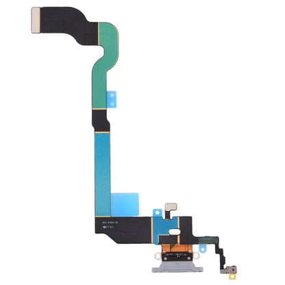 Charging Port Flex Cable for iPhone X (White) - Flex Cable by buy2fix | Online Shopping UK | buy2fix