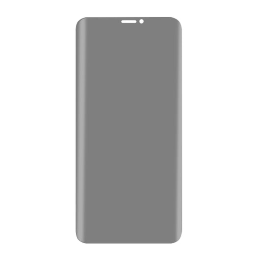 For iPhone X 0.3mm 9H Surface Hardness 3D Privacy Anti-glare Non-full Screen Tempered Glass Screen Protector - iPhone X & XS Tempered Glass by buy2fix | Online Shopping UK | buy2fix