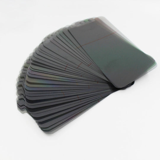 50 PCS LCD-Filter-Polarisationsfolien für iPhone X