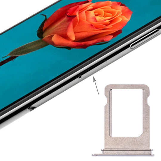 Kartenfach für iPhone X (Silber)