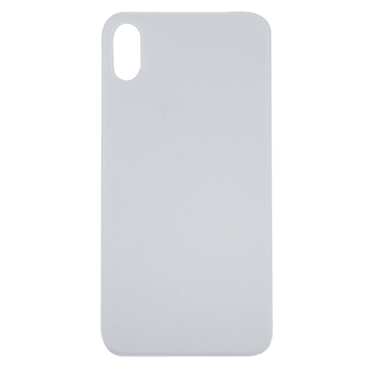 Glass Battery Back Cover for iPhone X(White) by buy2fix