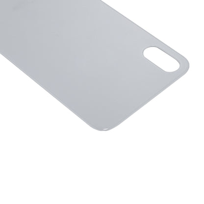 Glass Battery Back Cover for iPhone X(White) by buy2fix