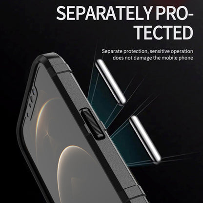 For iPhone 13 Rugged Shield Full Coverage Shockproof TPU Case(Black) - iPhone 13 Cases by buy2fix | Online Shopping UK | buy2fix