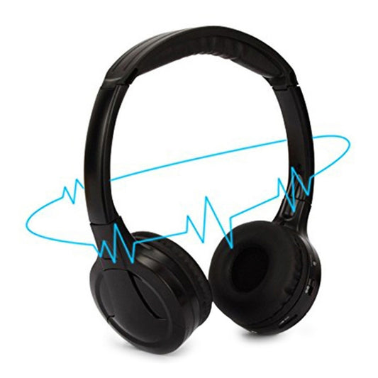LPT03 Headset Wireless Infrared Dual/Single Channel Earphone (Black) - Headset & Headphone by buy2fix | Online Shopping UK | buy2fix
