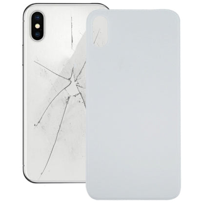 Glass Battery Back Cover for iPhone XS Max(White) - Back Cover by buy2fix | Online Shopping UK | buy2fix