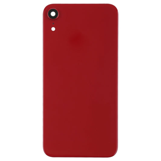 Battery Back Cover with Back Camera Bezel & Lens & Adhesive  for iPhone XR(Red) - Back Cover by buy2fix | Online Shopping UK | buy2fix
