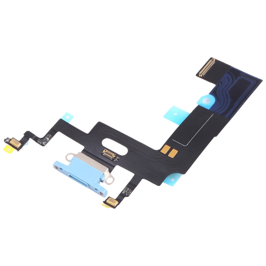 Original Charging Port Flex Cable for iPhone XR (Blue) by buy2fix