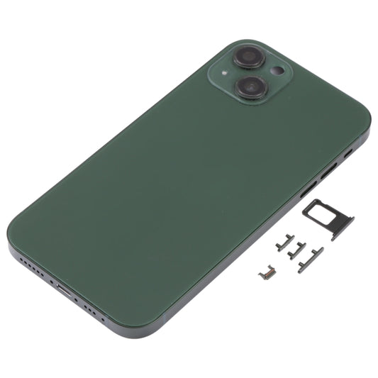 Back Housing Cover with Appearance Imitation of iP13 for iPhone XR(Green) - Back Cover by buy2fix | Online Shopping UK | buy2fix