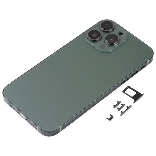 Frosted Frame Back Housing Cover with Appearance Imitation of iP13 Pro for iPhone XR(Green) - Back Cover by buy2fix | Online Shopping UK | buy2fix