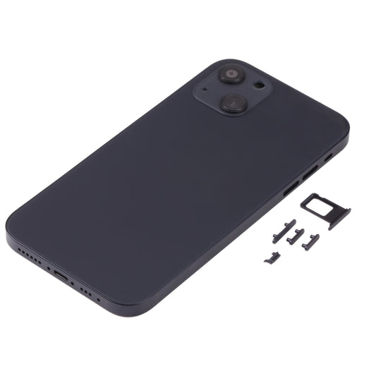 Back Housing Cover with Appearance Imitation of iP13 for iPhone XR(Black) - Back Cover by buy2fix | Online Shopping UK | buy2fix
