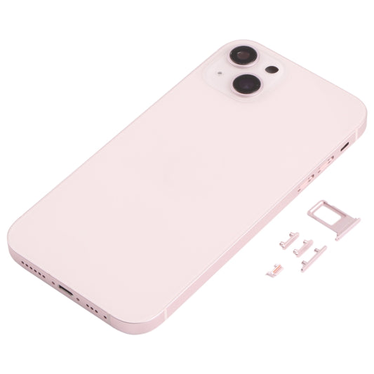 Back Housing Cover with Appearance Imitation of iP13 for iPhone XR(Pink) - Back Cover by buy2fix | Online Shopping UK | buy2fix