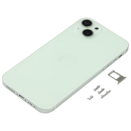 Back Housing Cover with Appearance Imitation of iP13 for iPhone XR(Green) - Back Cover by buy2fix | Online Shopping UK | buy2fix