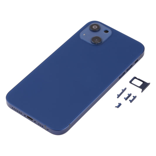 Back Housing Cover with Appearance Imitation of iP13 for iPhone XR(Blue) - Back Cover by buy2fix | Online Shopping UK | buy2fix