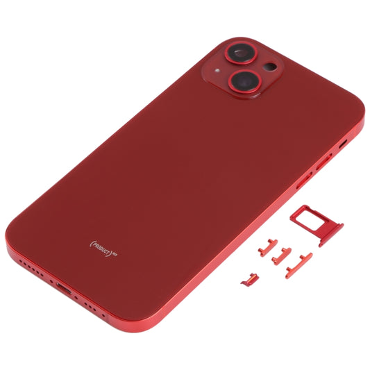 Back Housing Cover with Appearance Imitation of iP13 for iPhone XR(Red) - Back Cover by buy2fix | Online Shopping UK | buy2fix