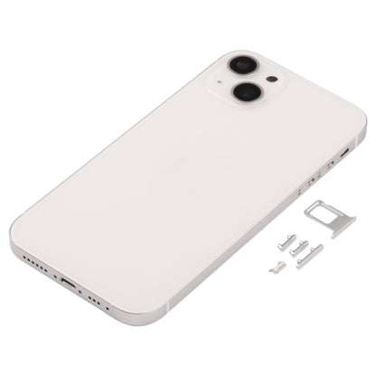 Back Housing Cover with Appearance Imitation of iP13 for iPhone XR(White) - Back Cover by buy2fix | Online Shopping UK | buy2fix